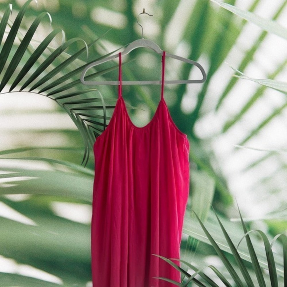 2xl hot pink maxi dress